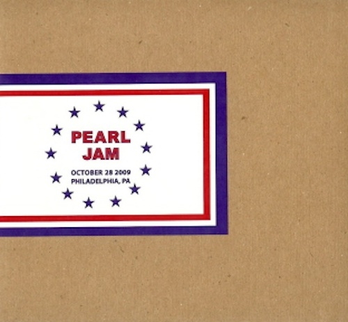 Pearl Jam - Philadelphia 10/31/2009 Bootleg Cd - Shop